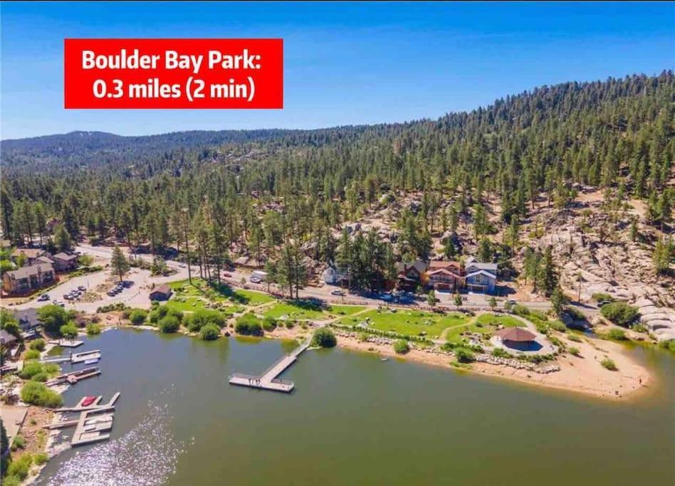 1 B1B Lake Cabin/Walk To Lake/Boulder Bay Park Big Bear Lake Zewnętrze zdjęcie